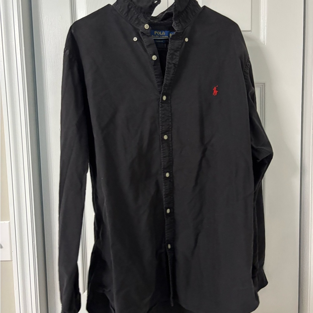 Polo by Ralph Lauren Men's Black Shirt
